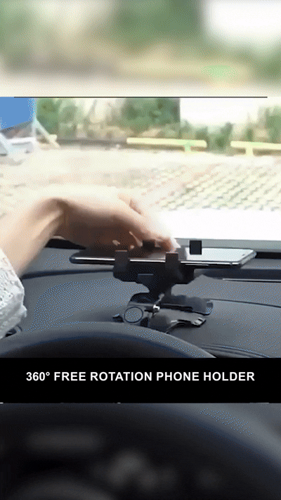 Dashboard Phone Holder 360� Free Rotation