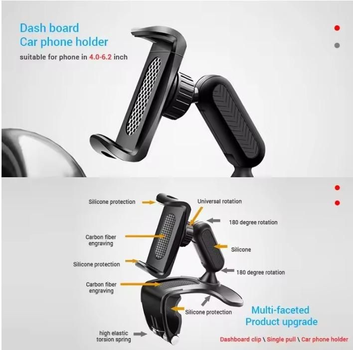 Dashboard Phone Holder 360� Free Rotation